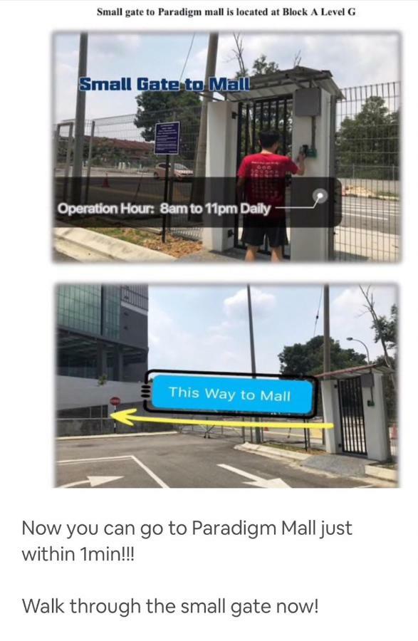 Johor Bahru Paradigm Leplatino Homestay Exteriör bild